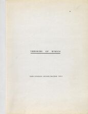 Theories of Ethics 1971