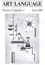 Art-Language Vol. 4 No. 4 June 1980