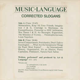 Corrected Slogans 1976