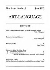 Art-Language New Series No. 2 June 1997