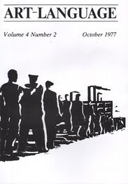 Art-Language Vol. 4 No. 2 October 1977