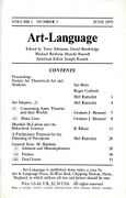 Art-Language Vol. 1 No. 3 (1970)