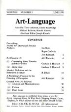Art-Language Vol. 1 No. 3 June 1970