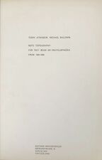 Note Typography for Textbook or Encyclopaedia from 1965-1966 1967