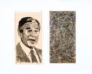 "Portrait of President George W. Bush in the Style of Jackson Pollock" 2006