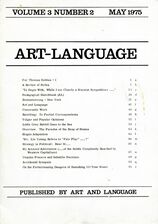 Art-Language Vol. 3 No. 2 May 1975