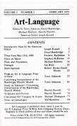 Art-Language Vol. 1 No. 2 (1970)