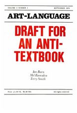 Art-Language Vol. 3 No. 1 September 1974