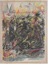 "Gustave Courbet's 'Burial at Ornans'; Expressing States of Mind that are Vivid and Compelling" by Art & Language, 1981[1]