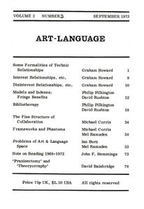 Vol. 2 No. 3 September 1973
