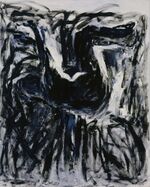 Georg Baselitz, "Akt" of Akt und Adler, 1978