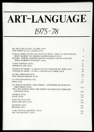Art & Language 1975-78 1978
