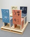 "Portraits of John Wayne, Jimmy Carter, Ad Reinhardt and Wile E. Coyote" 2007[1]